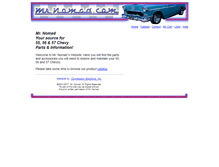 Tablet Screenshot of mrnomad.com